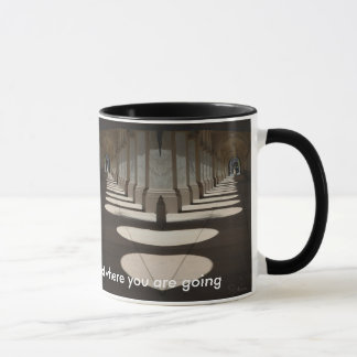 ne regarde pas en arrière ! Mug