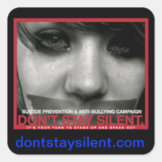 Ne restez pas silencieux ! Sticker + Site