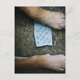 Ne retenez pas la carte postale (amour)