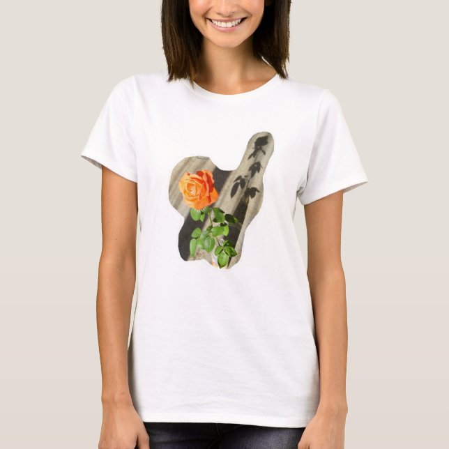 Ne Rose für ne Rose - T-Shirt (Vorderseite)