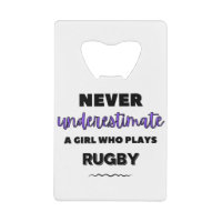 Ne sous-estimez jamais une fille qui joue au rugby