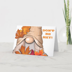 NE SOYEZ PAS SHY **21E ANNIVERSAIRE** CARTE D'ANNI