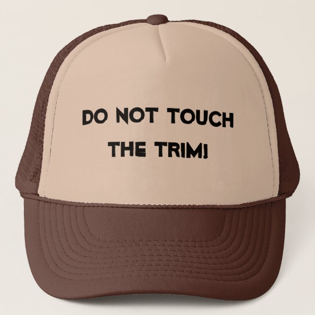 "Ne touchez pas l'équilibre !" Casquette (Devant)