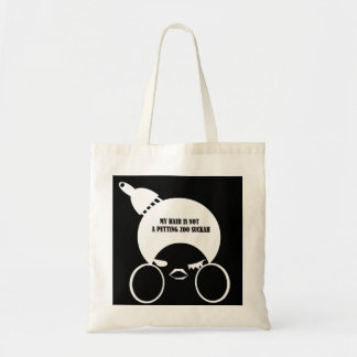Ne touchez pas 'pour le sac fourre-tout