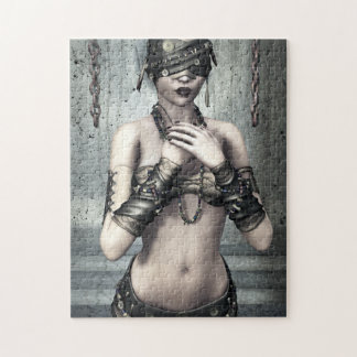 Ne voir l'aucun puzzle gothique mauvais d'art