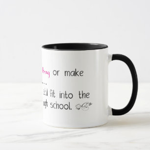 Ne voulez pas vanter la tasse