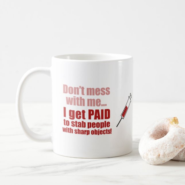 Ne vous mêlez pas de ma tasse de café (Avec donut)