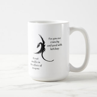 Ne vous mêlez pas des affaires de dragons mug