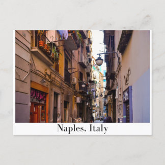 Neapel Alley (Neapel, Italien) Postkarte