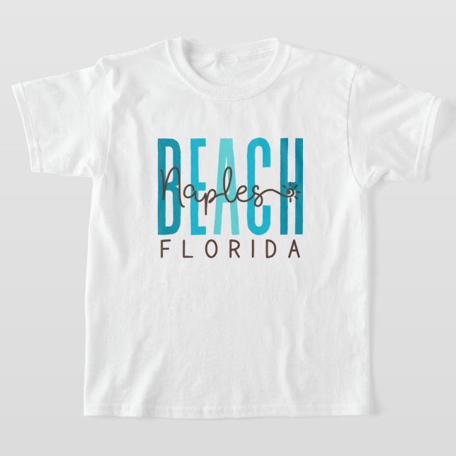 Neapel Beach Florida (Ozean) T-Shirt (Ablage )
