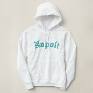 Neapel Bestickter Hoodie