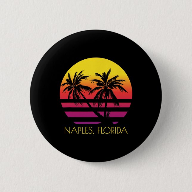 Neapel Florida Button (Vorderseite)