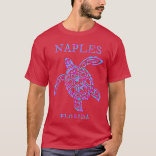 Neapel Florida Meeresschildkröte Urlaub Souvenir J T-Shirt