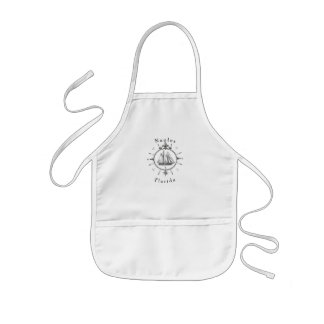 Neapel Florida Nautical Segelkompass Segelboot Kinderschürze