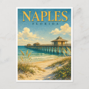 Neapel Florida Neapel Pier GeoSaga Postkarte
