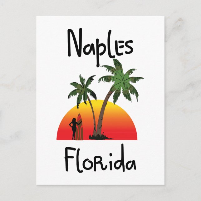 Neapel Florida Postkarte (Vorderseite)