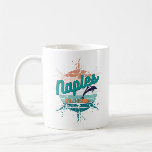 Neapel Florida Retro Vintag explodierender Sonnenu Kaffeetasse