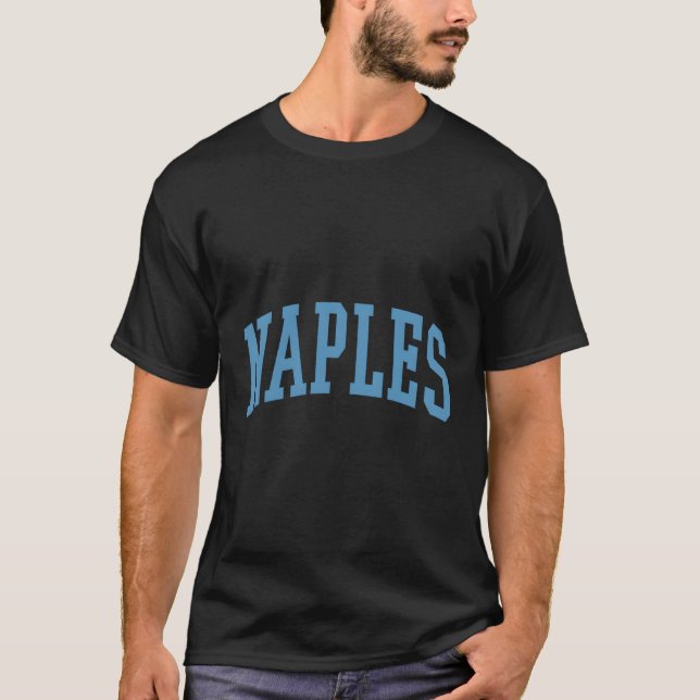 Neapel Florida Style Blue T-Shirt (Vorderseite)