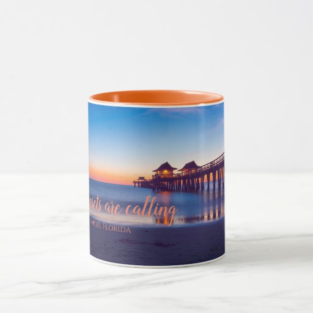Neapel, Florida Sunset Tasse (Zentrum)