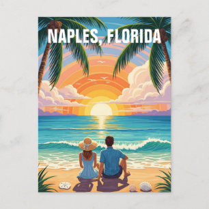 Neapel Florida Travel Postkarte