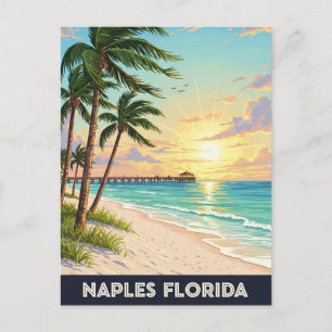 Neapel Florida Travel Postkarte