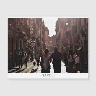 Neapel-Gebäude (Napoli) Magnetkarte