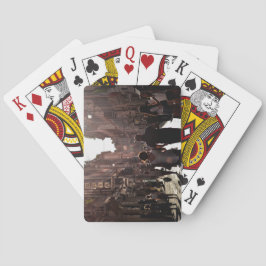 Neapel-Gebäude Spielkarten