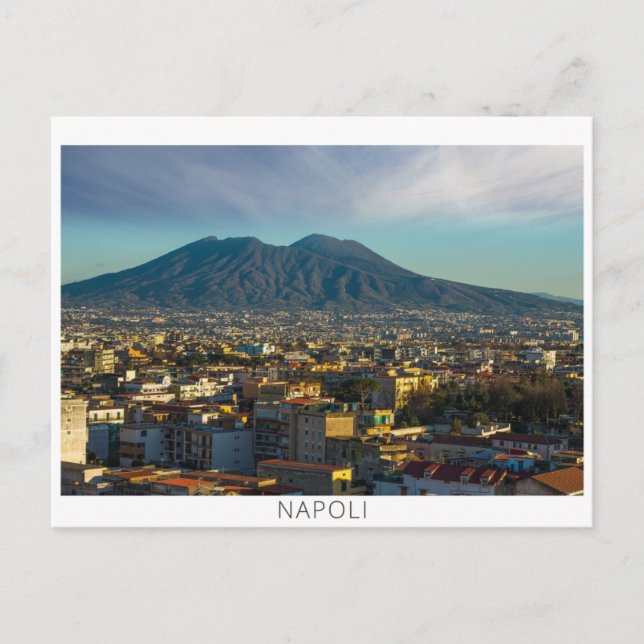Neapel - Italien Einladung Postkarte (Vorderseite)