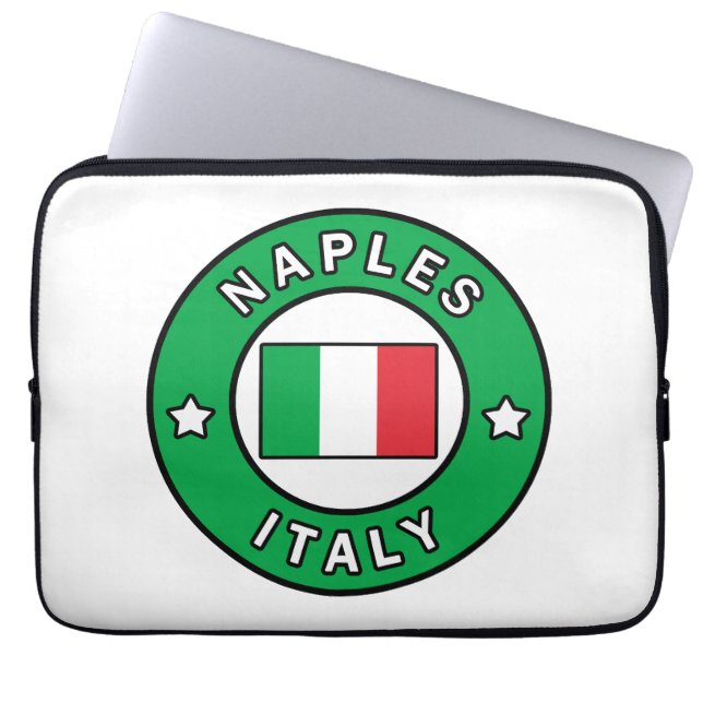 Neapel Italien Laptopschutzhülle (Vorderseite)