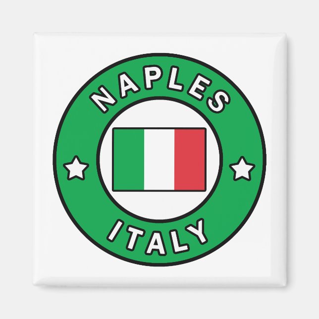 Neapel Italien Magnet (Vorne)