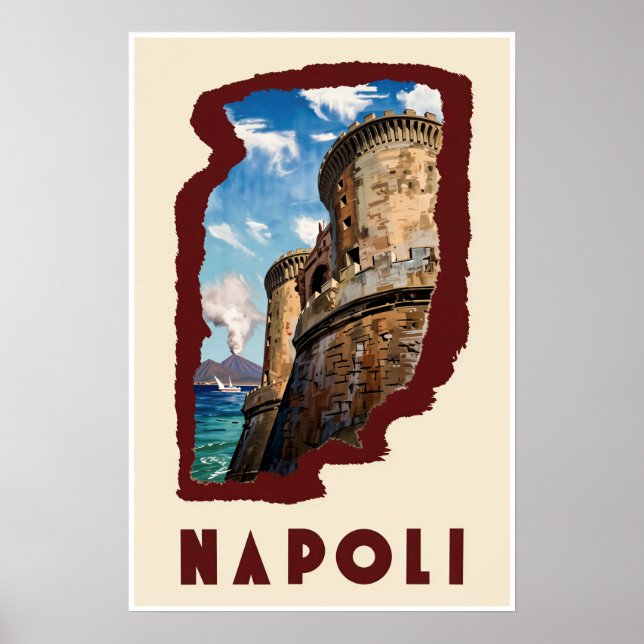 Neapel, Italien Poster (Vorne)