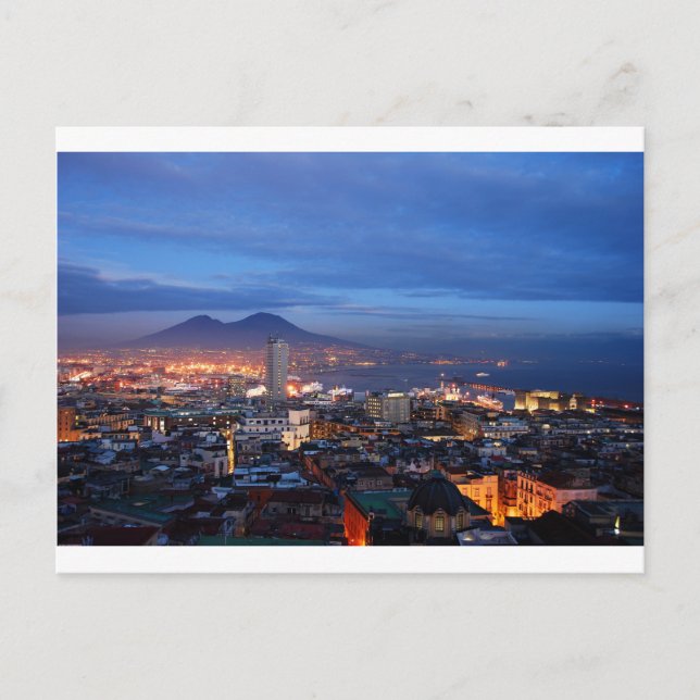 Neapel Italien Postkarte (Vorderseite)