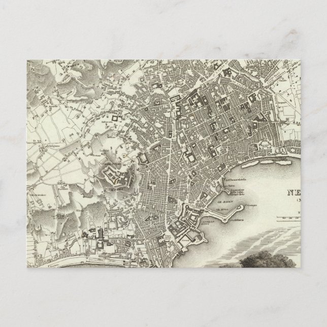 Neapel, Italien Postkarte (Vorderseite)