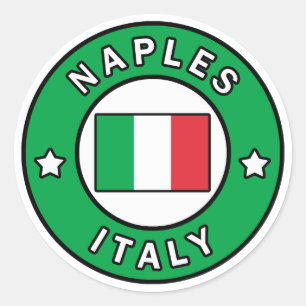 Neapel Italien Runder Aufkleber