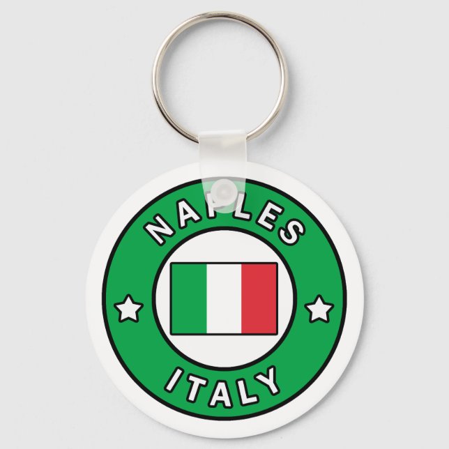 Neapel Italien Schlüsselanhänger (Vorderseite)