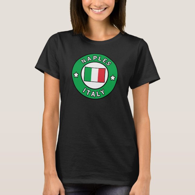 Neapel Italien T-Shirt (Vorderseite)