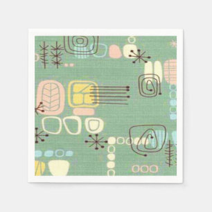 Neapel Napkins, ein modernes Grafikdesign aus dem Serviette