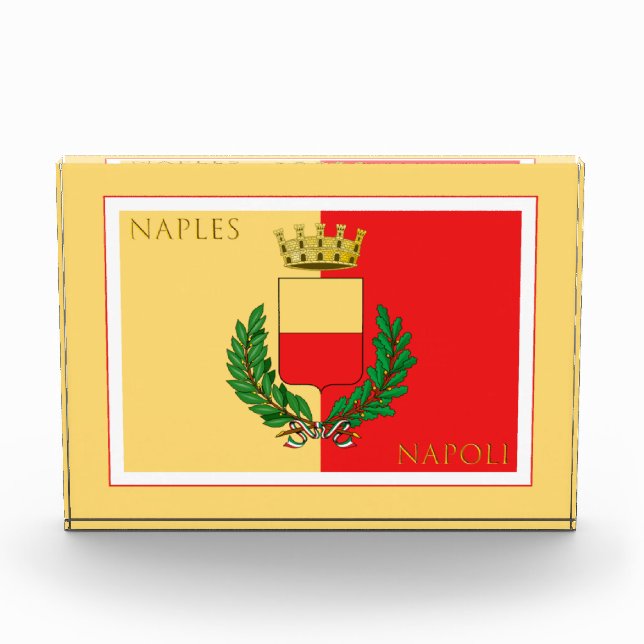 Neapel, Neapel, Italien Fotoblock (Vorderseite)