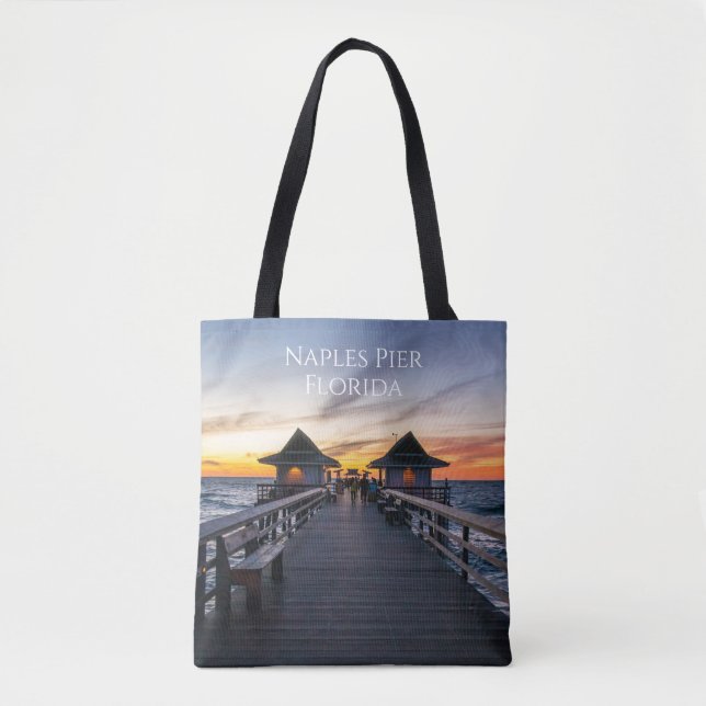 Neapel Pier Florida Reisen Tasche (Vorderseite)