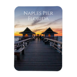 Neapel Pier in Florida Novelty Magnet