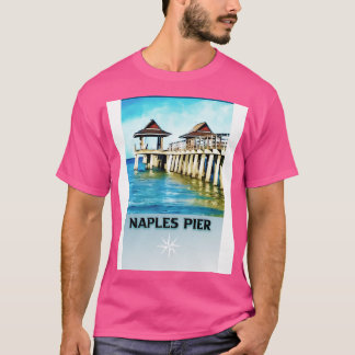Neapel Pier Reise Florida T-Shirt