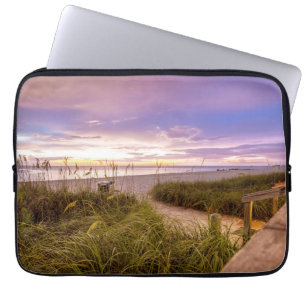 Neapel-Strand-Ufer und ruhiger Ozean Florida Laptopschutzhülle