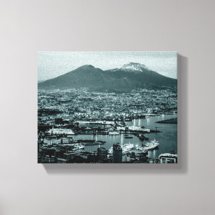 Neapel-Vesuvius Leinwanddruck