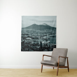 Neapel-Vesuvius Wandteppich