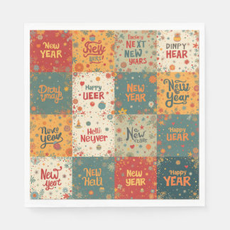 Neapel zum Neujahrsfest - Party Serviette