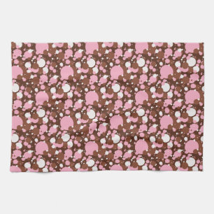 Neapolitan Dots 03 Brown M-KITCHEN TOWEL Geschirrtuch