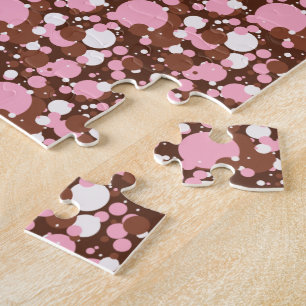 Neapolitan Dots 03-Brown Med.