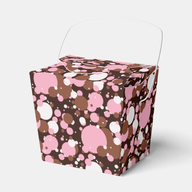 Neapolitan Dots 04 Dunkelbraun-NEHMEN SIE DIE FARB Geschenkschachtel (Vorderseite)