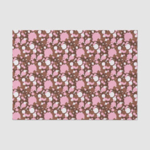 Neapolitan Dots 3 Brown Medium-TISSUE WRAP PAPIER