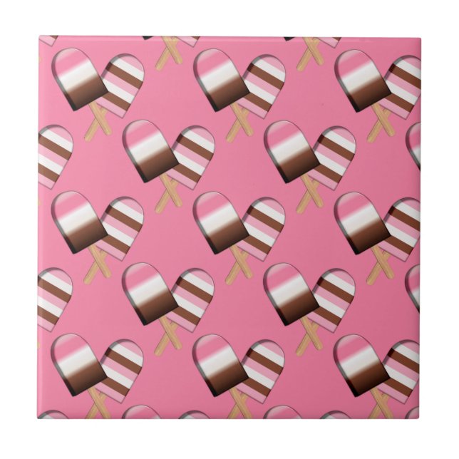 Neapolitan Ice Cream Bars 01-KERAMIK TILE Fliese (Vorderseite)
